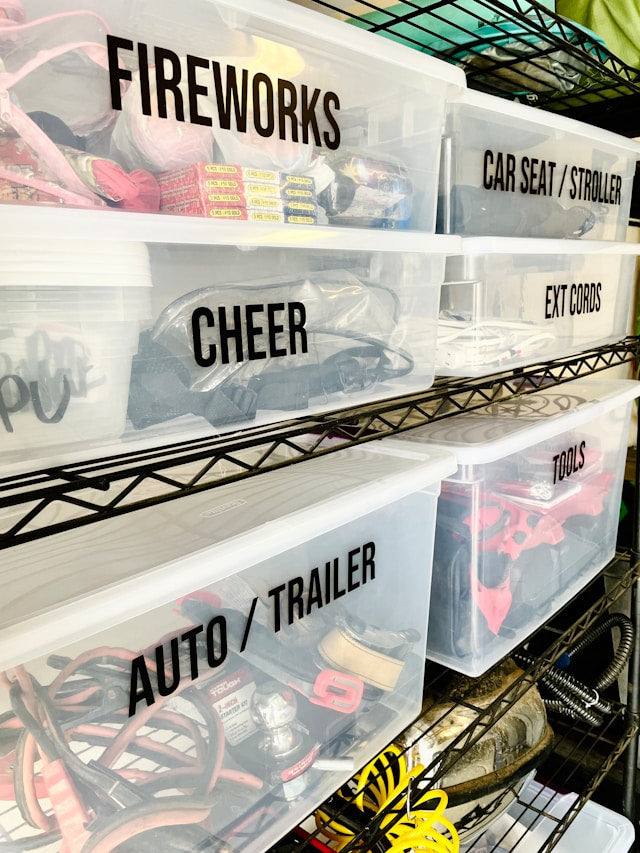 How Clear Storage Boxes Improve Home Organization