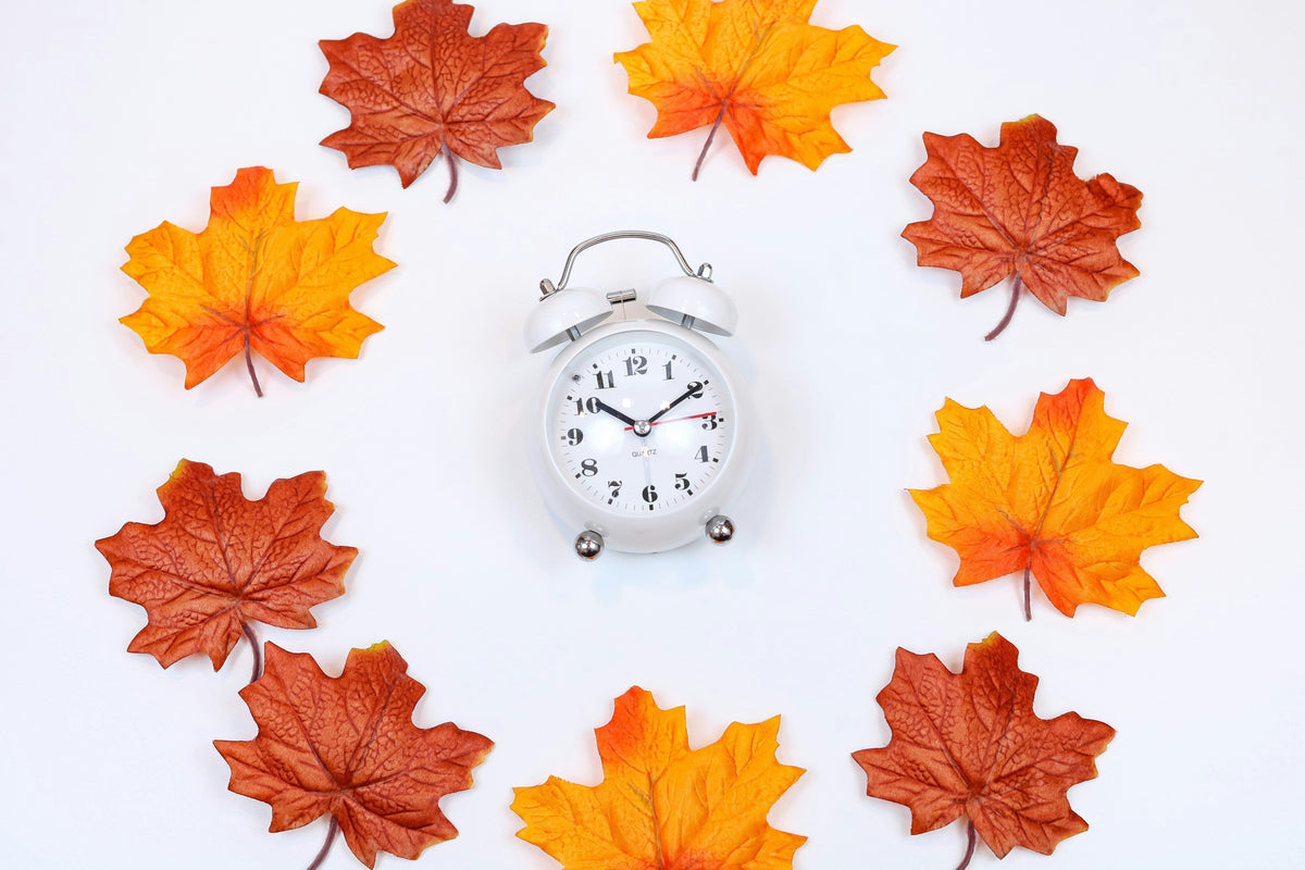 How to Style a Wooden Desktop Clock in a Home Office