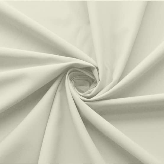 Ruffled Bed Skirt with Split Corners-Dust Ruffle - 12" Drop 100% Microfiber Soft,Sheen & Luxurious Look - Bed Skirts (Ivory -Full)
