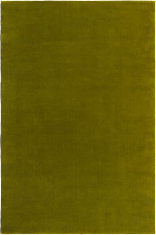 Hand-Tufted Wool Runner Area Rug – Soft Premium Wool Carpet for Living Room, Bedroom & Home Décor – 2.6X9 ft| Milano Green – Durable, Non-Slip Backing, Handcrafted Rug