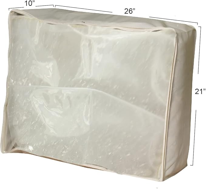 Household Essentials Blanket Storage Bag - Natural Canvas