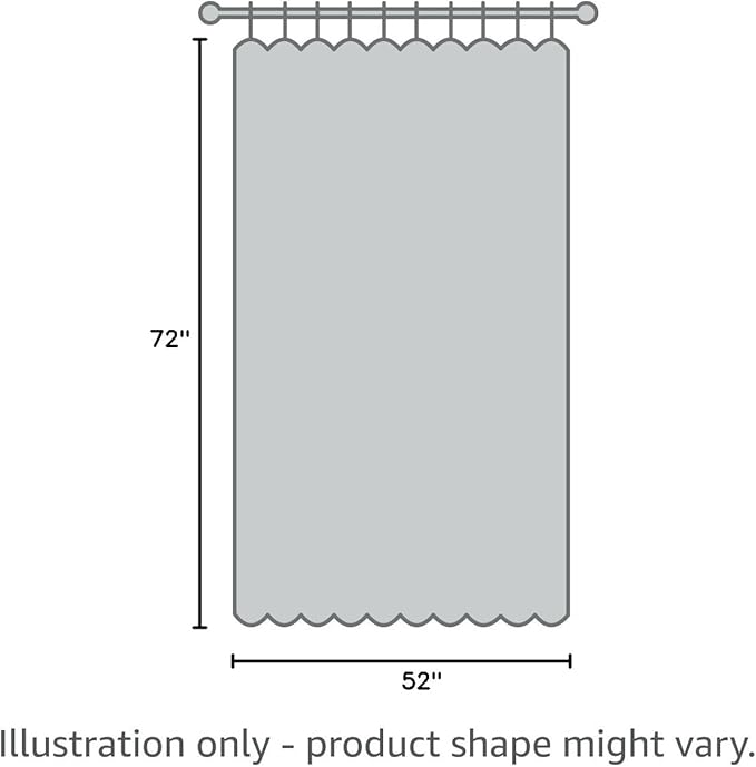 NICETOWN White Bedroom Curtain 72 inches Long - (50% Blackout) Grommet Sound Reducing Window Treatment Sound Reducing Privacy Thermal Drape Light Blocking for Living Room (1 Panel, W52 x L72)