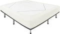 Biscaynebay Decorative Box Spring Cover Twin & Twin XL Size, Ivory Luxurious Jersey Knitting Stretchy Wrap Around 4 Sides Bed Skirt for Home/Hotels, Easy Fit Wrinkle Free Machine Washable