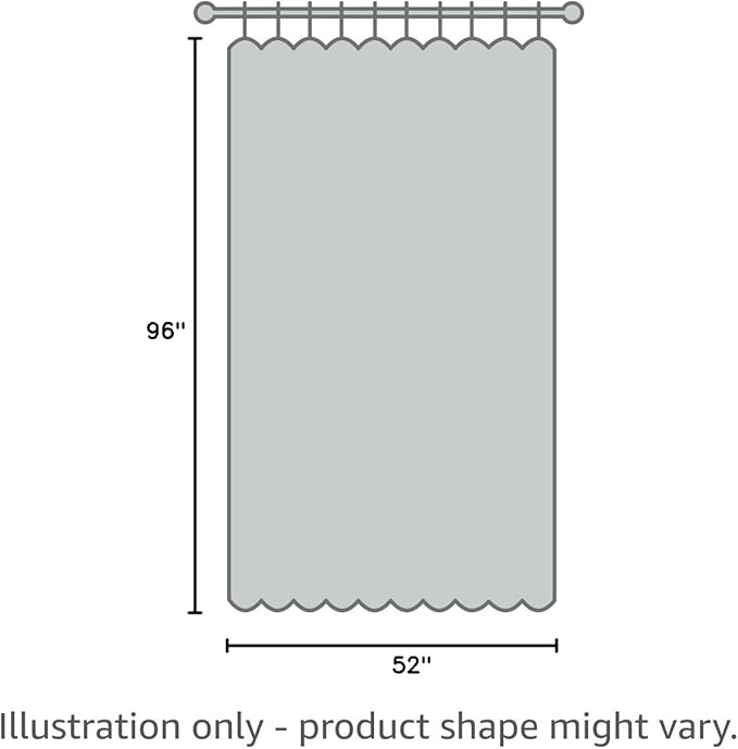 Joydeco Blackout Curtains 95 Inches Long 2 Panels Burg, Room Darkening Curtains for Bedroom, 100% Black Out Textured Thermal Drapes Privacy Protection 2 Panels Set(W52 x L95 Inch, Sky Blue)