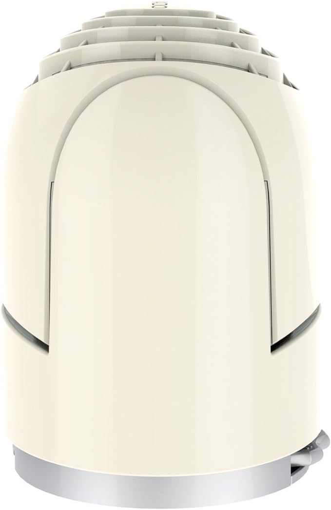 Vornado Flippi V6 Compact Air Circulator Fan, Quiet Portable Travel Fan for Office or Bedroom, Adjustable Head, 2 Speeds, Vintage White