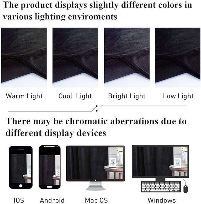 StangH Black Blackout Velvet Curtains 90 inches Long Thick Heavy Privacy Doorway Room Dividers Thermal Insulated Window Curtains for Bedroom Kitchen, W42 x L90, 2 Panels