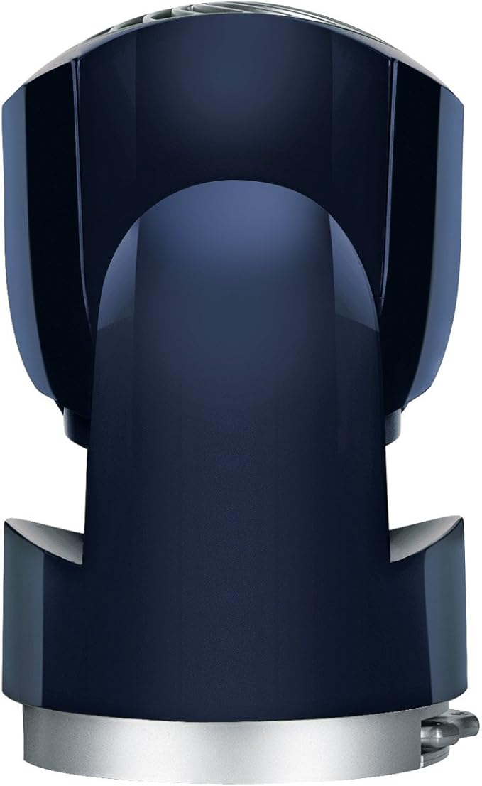 Vornado Flippi V6 Compact Air Circulator Fan, Quiet Portable Travel Fan for Desk or Bedroom, Adjustable Head, 2 Speeds, Midnight