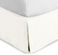 Bare Home Twin XL Bed Skirt - 15-Inch Tailored Drop Easy Fit - Bed Skirt for Twin Extra Long Beds - Center & Corner Pleats (Twin XL, Cream)