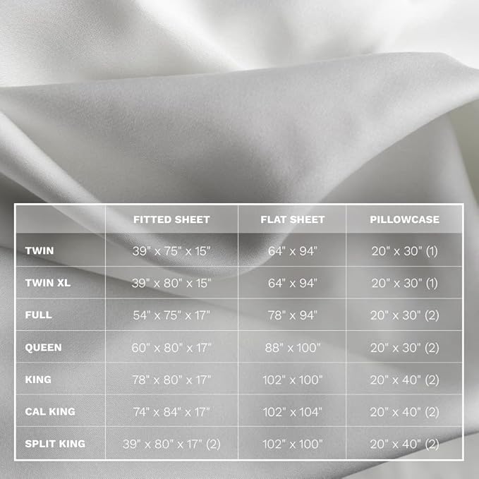 LUXOME 100% Rayon (Viscose) from Bamboo Pillowcase Set (King) | 400 Thread Count | Moisture-Wicking | Envelope Closure | White