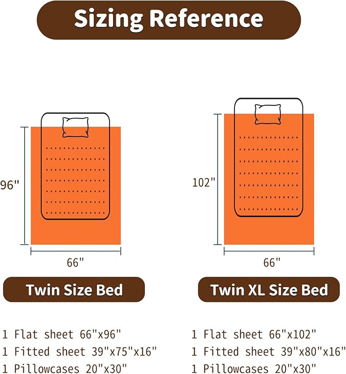 LBRO2M 1000 Thread Count 100% Egyptian Cotton Sheets Set Twin XL, 3 Piece Sets Bed Sheet Deep Pocket Sheet Set 16" Soft Comfortable All Season (Twin XL, Gray)