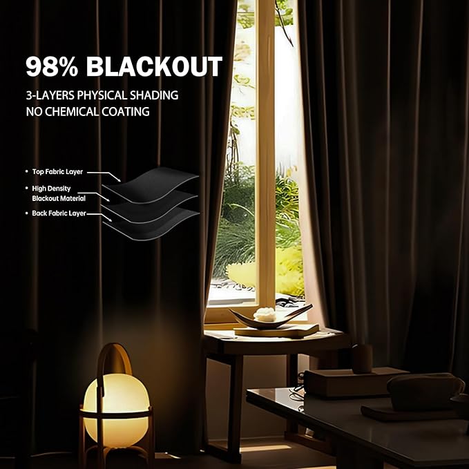 Room Divider Ceiling Mounted Curtains Track Sets Extra Wide Blackout Curtain Flexible Tracks for Bedroom Privacy Partition Separator,1 Panel Black Drape and White Rail, W12.5 x H10ft