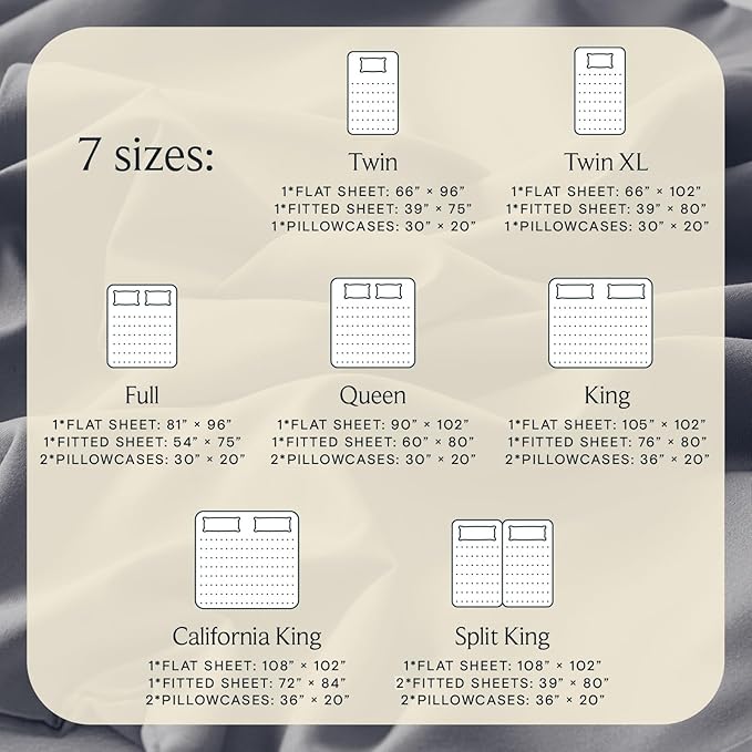 LuxClub 4 PC King Sheet Set, Deep Pockets Wrinkle Free Cooling Bed Sheets Hotel Bedding for Women, Men, Includes 1 Fitted Sheet, 1 Flat Sheet and 2 Pillowcases-Soft Light Grey