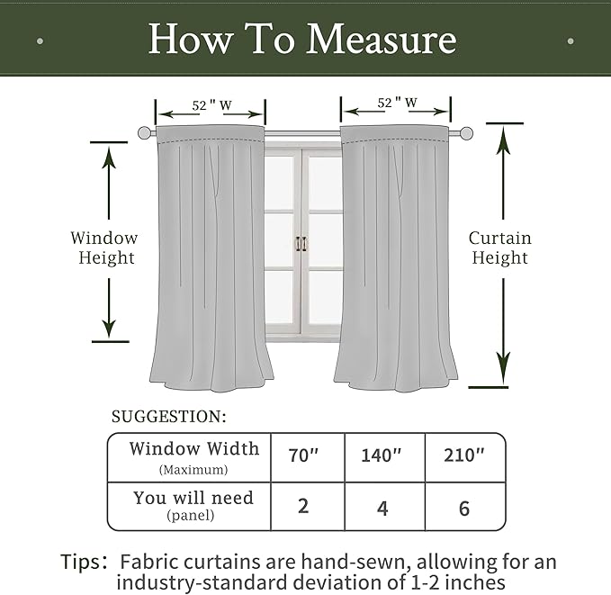 LAMIT Olive Green Velvet Curtains 120 Inch for Living Room, Thermal Insulated Blackout Curtains Luxury Room Darkening Back Tab and Rod Pocket Window Drapes for Bedroom, 2 Panels, 52 x 120 Inch