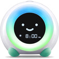 LittleHippo Mella: Kids Alarm Clock, Ready to Rise Children's Sleep Trainer, Night Light, Sound Machine and OK to Wake for Toddlers and Kids - Tropical Teal (Updated 2025)