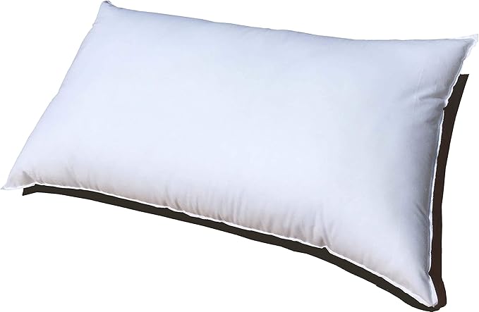 Pillowflex Synthetic Down Alternative Pillow Inserts for Shams - Comfy Pillows for Sleeping, Perfect Pillow & Best Sleeping Pillows, Handmade Down Alternative Throw Pillow Inserts - (20x30 Set of 2)