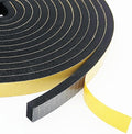 Weather Stripping Door Seal Strip, Strong Adhesive, Weatherproof, Reduce Noise, Gap Filler, Foam Insulation Tape for Doors and Windows (1/2 in x 1/4 in x 26 Ft)