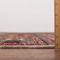 Keen Home Design 10x14 Rug - Machine Washable Area Rug with Non-Slip Backing, Ideal for Living Room, Dining Room, Bedroom - Vintage, Easy Clean, Durable, Low Pile Rug - (9'7" x 14')