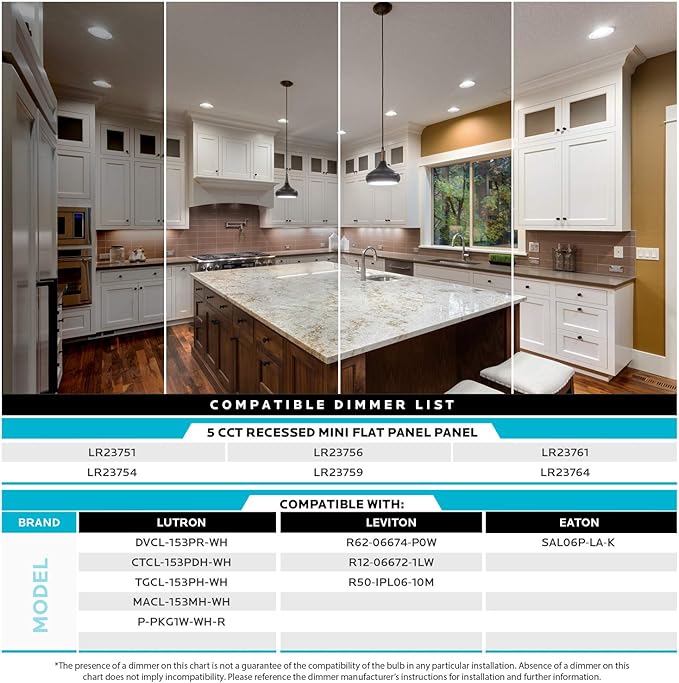 LUXRITE 12 Pack 6 Inch Ultra Thin LED Recessed Light with J-Box, 12W, Color Temperature Selectable 2700K | 3000K | 3500K | 4000K | 5000K, Dimmable Wafer Light, 1000 Lumens, Energy Star, IC Rated