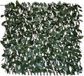 GLANT Expandable Fence Privacy Screen for Balcony Patio Outdoor,Decorative Faux Ivy Fencing Panel,Artificial Hedges (Single Sided Leaves) (2, Dark Green)