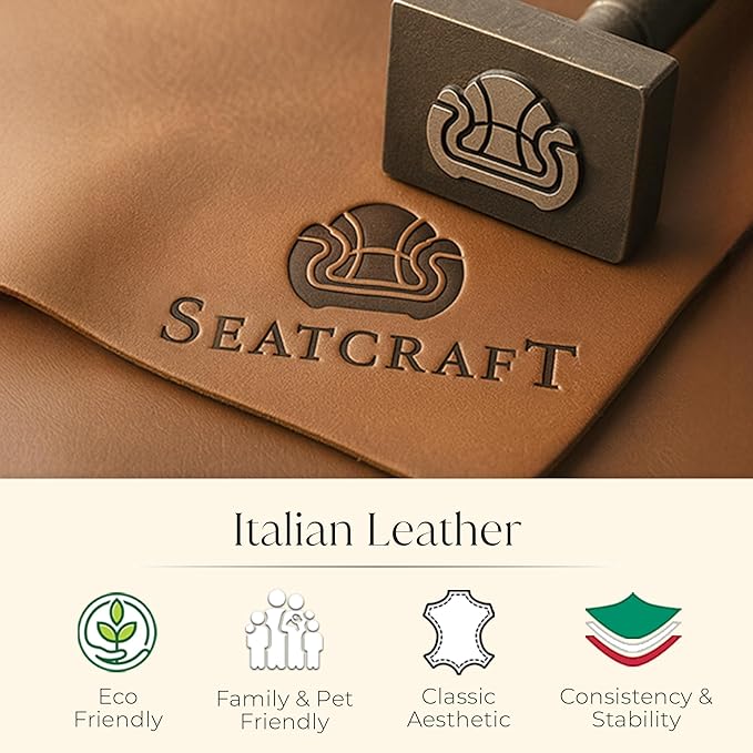 Seatcraft Diamante Zero-Gravity CoolZero Italian Leather Home Theater Seating, Power Headrest, Power Recline, Row of 4 Right Loveseat, Black/Red