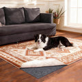 Rug Pad Waterproof Non-Slip 6x9 ft, 1/8" Thick Felt Cushion Pad for Area Rugs – Protects Hardwood, Tile & Laminate Floors – Keeps Rugs Flat & Secure