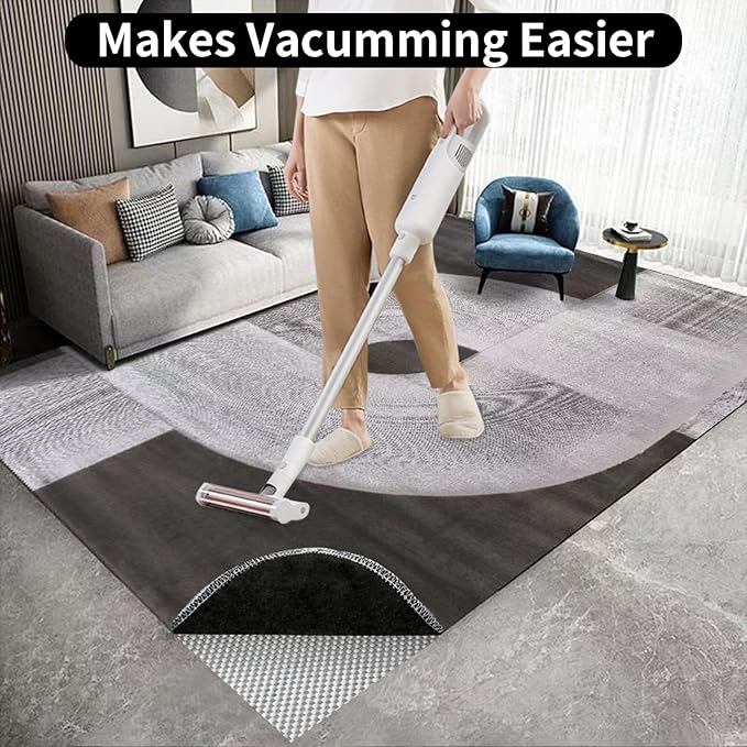 FestiCorp Non Slip Rug Pads 5x8 Ft Non Skid Rug Pad Gripper, Anti-Slip Carpet Rug Mats for Under Rugs and Hard Surface Floors