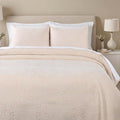 Superior 3 Piece Bedspread Set, Home Bed Decor, Decorative Bed Spread, 2 Pillow Shams, Medium Weight Blanket, Floral Matelasse Coverlet, Bedding Essentials, Enzy Collection, Queen, Ivory