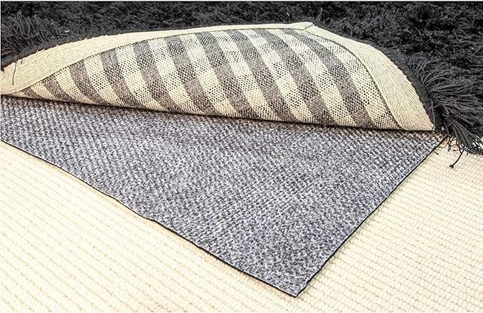 Hold-a-Rug Plush 2' x 12' Nonskid, Nonslip Rug Pad, Reversible Gripper, ¼ Thick, Safe for All Floors and Carpet, Keep Area Rugs Secure