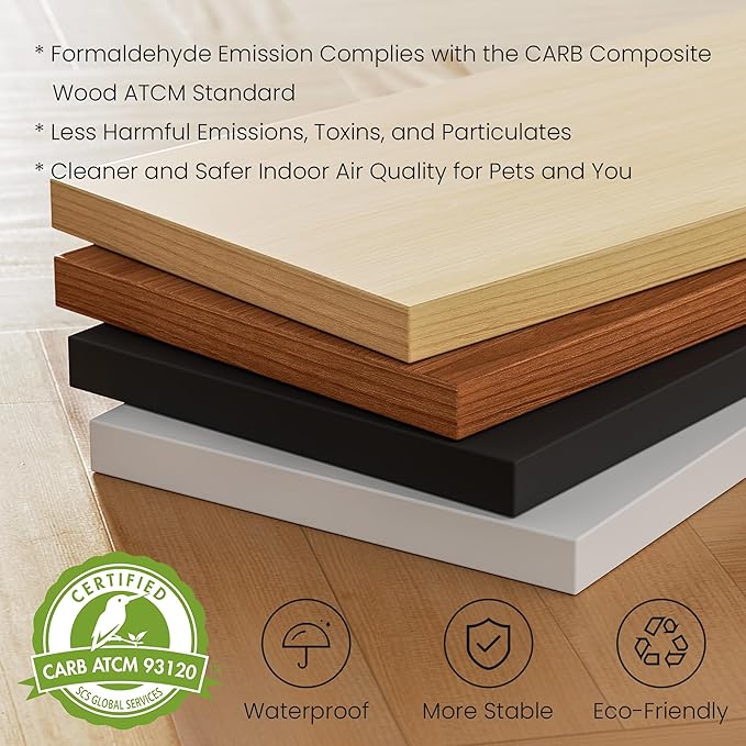 Nightstand with Drawer, End Table with Storage, Side Table with Open Space, Bed Side Table for Bedroom, Modern Nightstand with Golden Handle for Bedroom, Living Room, Oak