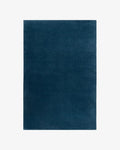 Hand-Tufted Wool Rectangle Area Rug – Soft Premium Wool Carpet for Living Room, Bedroom & Home Décor – 6X9 ft| Deep Blue – Durable, Non-Slip Backing, Handcrafted Rug
