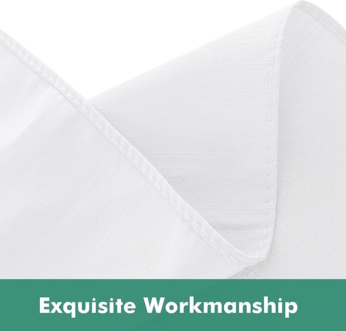 Biscaynebay Wrap Around Bed Skirts with Split Corners for Full Beds 17" Drop, White Elastic Dust Ruffles Adjustable Easy Fit Wrinkle & Fade Resistant Silky Luxurious Fabric Machine Washable