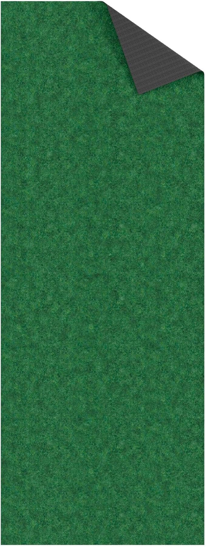 Ottomanson 2'7" x 47' Hallway Runner with Scraper Pile - Extra Durable Non-Slip Rug Mat for Indoor & Outdoor Use - Ideal for Kitchen, Entryway & Garage - High-Traffic Carpet, Green