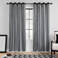 XiDi Blackout Drapes for Bedroom Windows, Unicorn Curtains for Kids Room, 72 in Long x 34 in Wide, 1 Panel Black