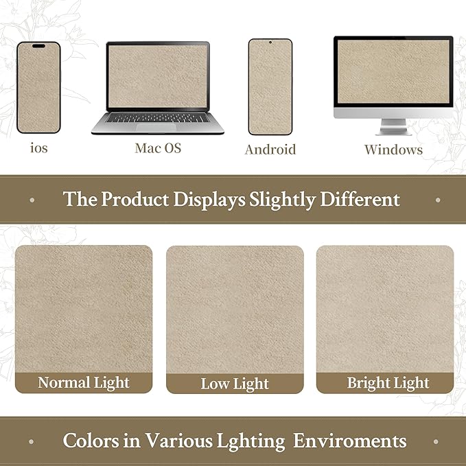LAMIT Taupe Velvet Curtains 120 Inch for Living Room, Thick Thermal Insulated Room Darkening Drapes Super Soft Elegant Back Tab and Rod Pocket Panels for Sliding Glass Door, 2 Panels, 52 x 120 Inch