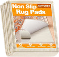Songrey Non-Slip Rug Pad 2.5x14 FT, Extra Thick Carpet Pads for Hard Surfaces, Prevents Sliding and Secures Rugs, Provides Floor Protection with Comfort Cushioning