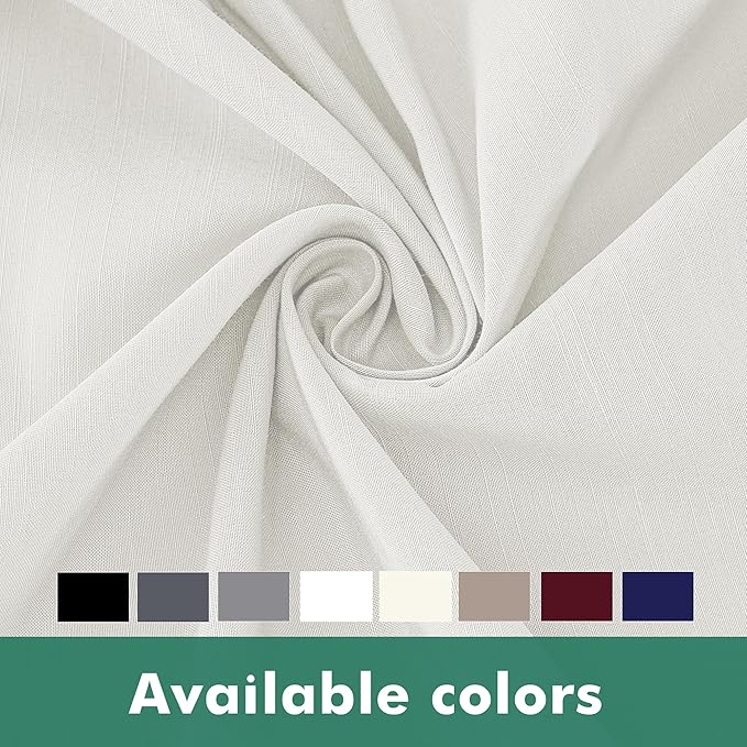 Biscaynebay Wrap Around Bed Skirts with Split Corners for Twin/Twin XL Beds 15" Drop, Ivory Adjustable Elastic Dust Ruffles Easy Fit Wrinkle Resistant Silky Luxurious Fabric Machine Washable