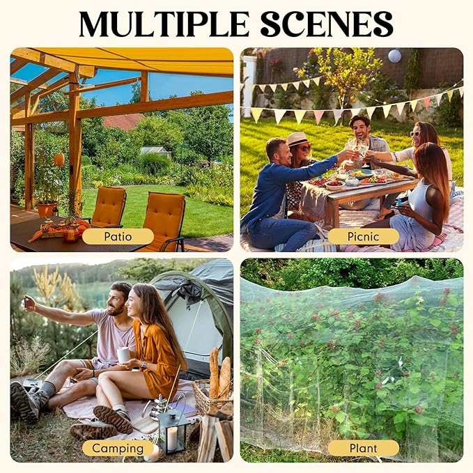 4 Corners Mosquito Net for Mosquiteros para Camas Bed Canopies Netting Bed Drapes Rectangular Mosquito Mesh for Camping Home Outdoor Travel(White B,L79 X W87 X H71 Inch,2 Opening)