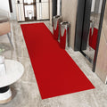 Ottomanson 2'7" x 43' Hallway Runner with Scraper Pile Extra Durable Non-Slip Rug Mat for Indoor & Outdoor Use - Ideal for Kitchen, Entryway, Patio & Garage - High-Traffic Carpet, Red