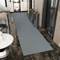 Ottomanson 3'11" x 17' Hallway Runner with Scraper Pile - Extra Durable Non-Slip Rug Mat for Indoor & Outdoor Use - Ideal for Kitchen, Entryway & Garage - High-Traffic Carpet, Gray