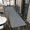 Ottomanson 3'11" x 41' Hallway Runner with Scraper Pile - Extra Durable Non-Slip Rug Mat for Indoor & Outdoor Use - Ideal for Kitchen, Entryway & Garage - High-Traffic Carpet, Gray