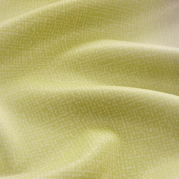 XiDi Curtains for Bedroom Decor, Rainbow GreenYellowGrey52/90/1