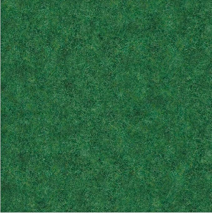 Ottomanson 6'6" x 43' Hallway Runner with Scraper Pile - Extra Durable Non-Slip Rug Mat for Indoor & Outdoor Use - Ideal for Kitchen, Entryway & Garage - High-Traffic Carpet, Green