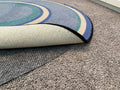 Hold-a-Rug Plush 2' Round Nonskid, Nonslip Rug Pad, Reversible Gripper, ¼ Thick, Safe for All Floors and Carpet, Keep Area Rugs Secure
