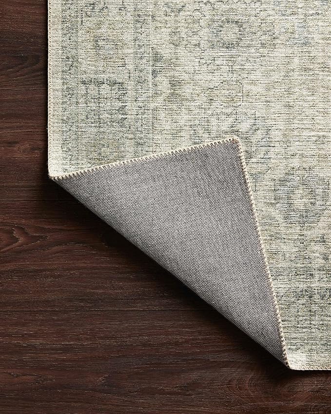Loloi II Skye Collection SKY-14 Natural/Sage 5'-0" x 7'-6" Area Rug