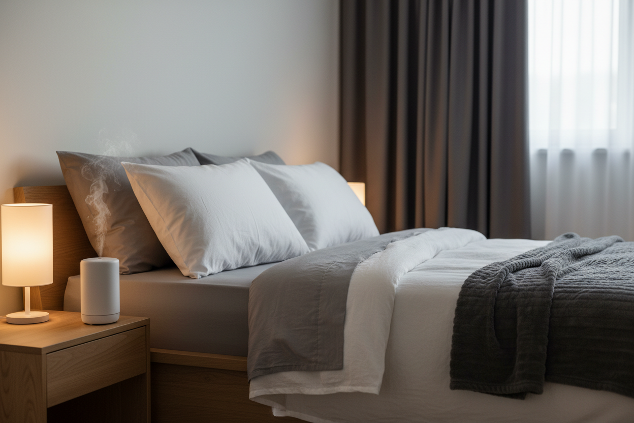 Designed for Better Sleep

Every product we offer is selected with one goal in mind: improving rest. From comfort to functionality, our bedroom essentials are made to support deeper, more restorative sleep — night after night. (make it real photo)